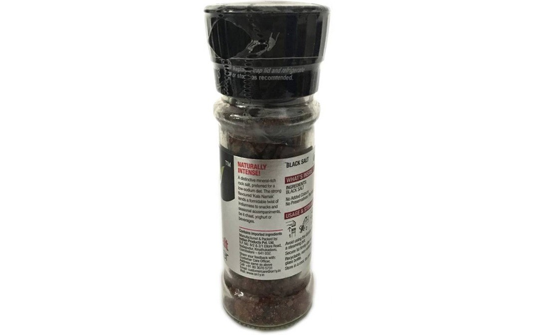 Only Black Salt Grinder   Bottle  100 grams
